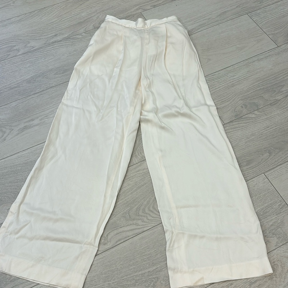 LVIR size s pants off white elegant wide leg​​​​